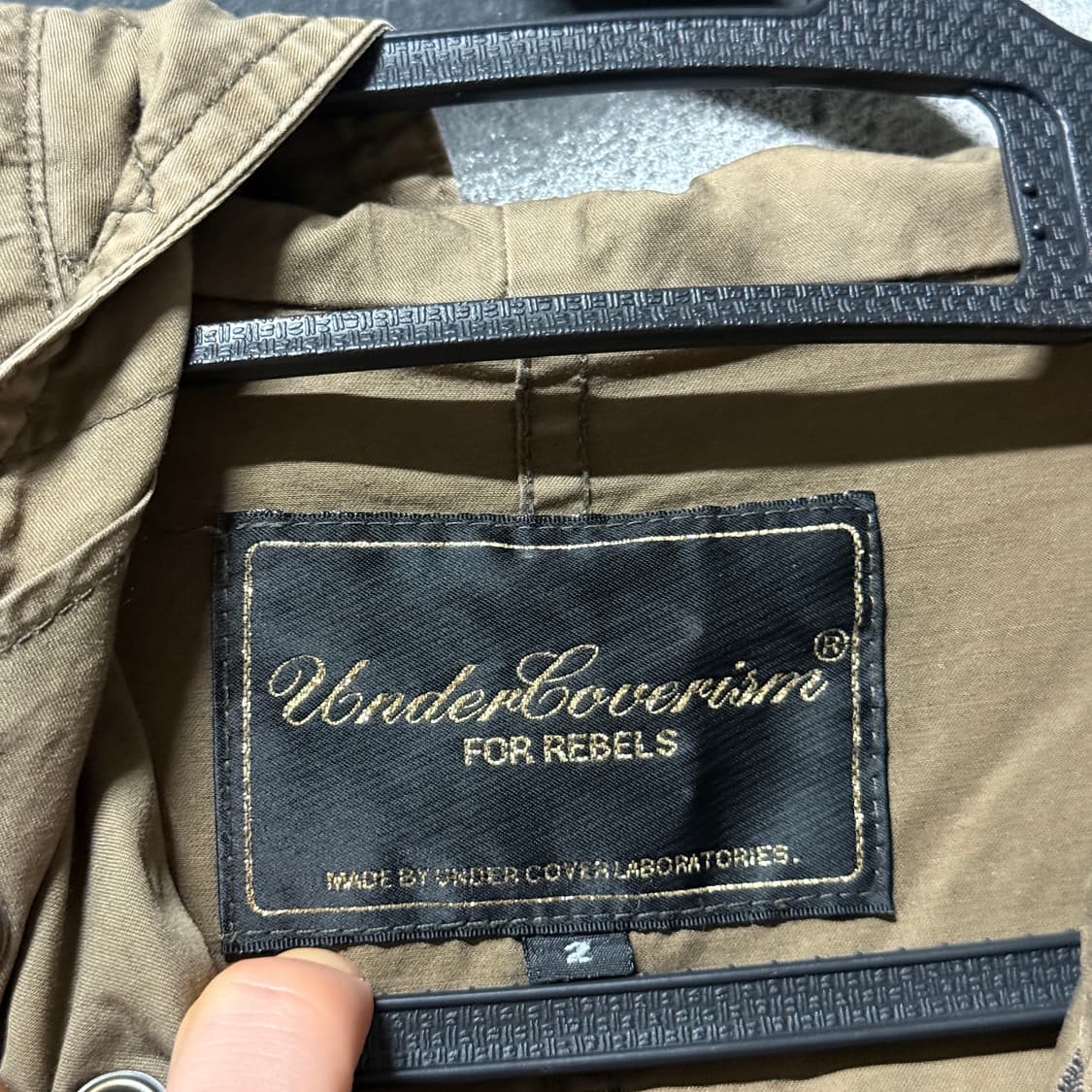 언더커버 undercoverism 00s 피쉬테일 m65 자켓 상품이미지6