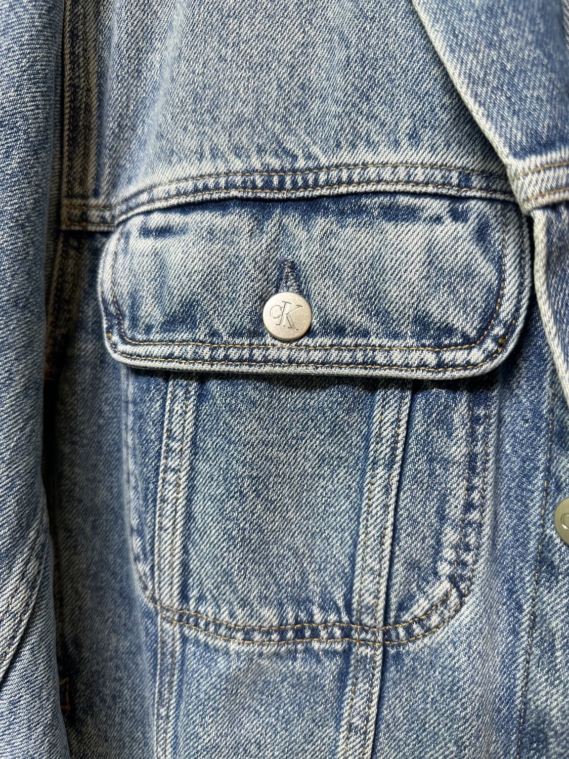 캘빈클라인진 데님 자켓 L 상품이미지5