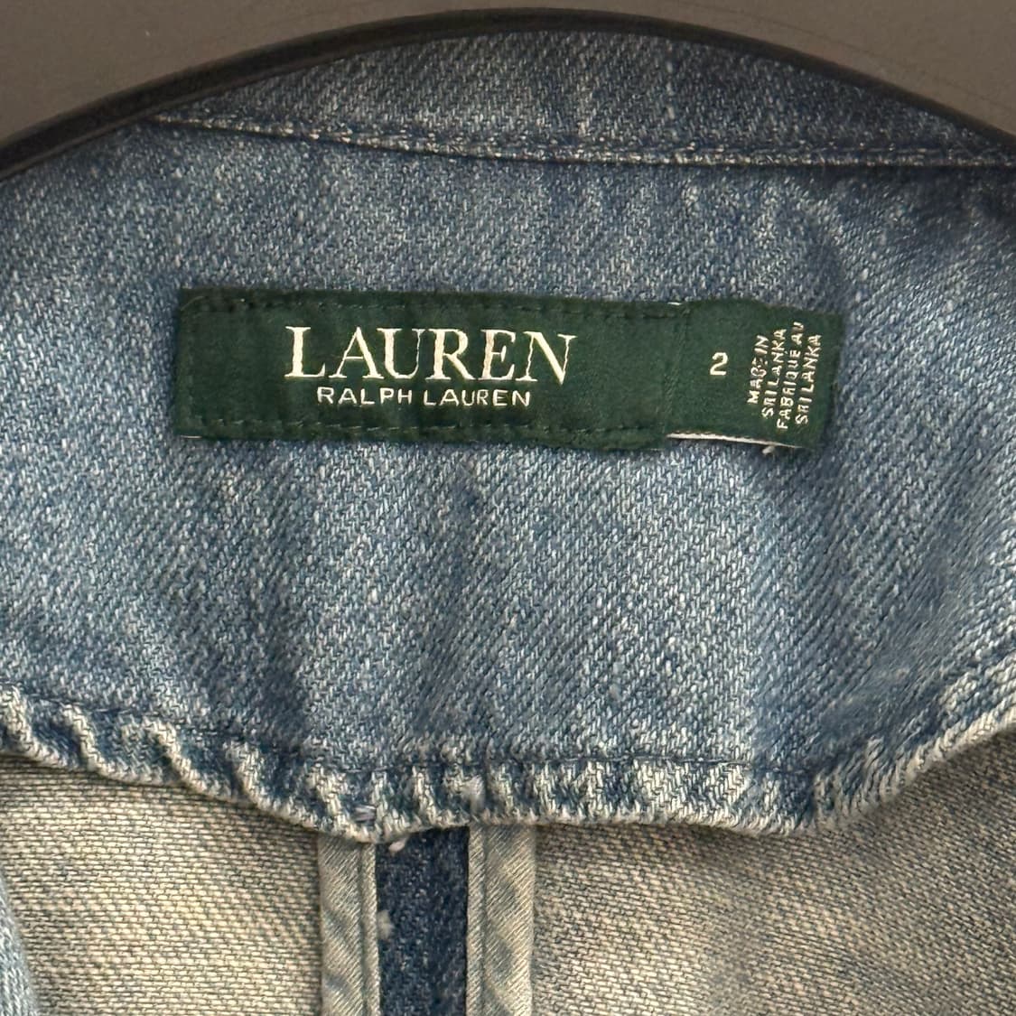 랄프로렌 데님 더블 버튼 자켓 (2) 상품이미지2