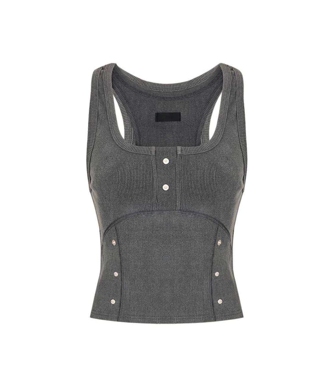 [새상품] 오도어 리벳 나시 84->55 rivet sleeveless 상품이미지6