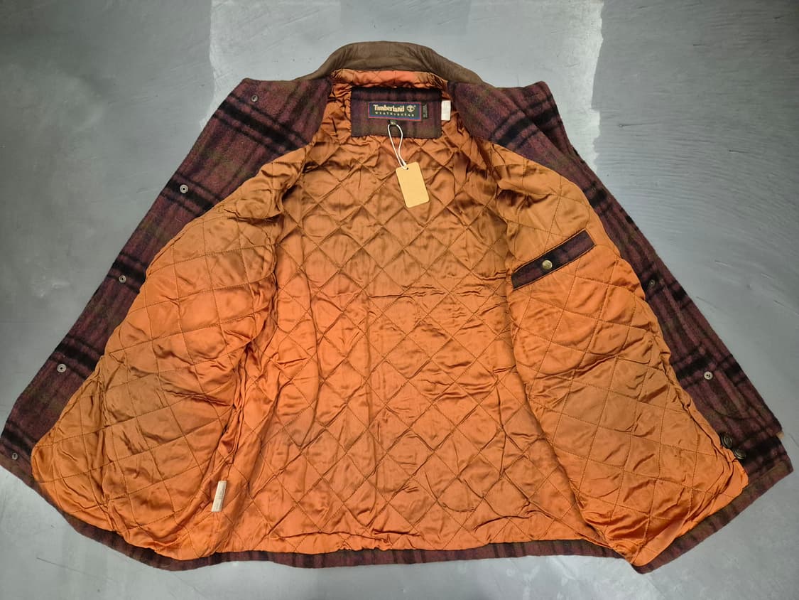 90s 팀버랜드 울 헌팅 자켓 상품이미지3