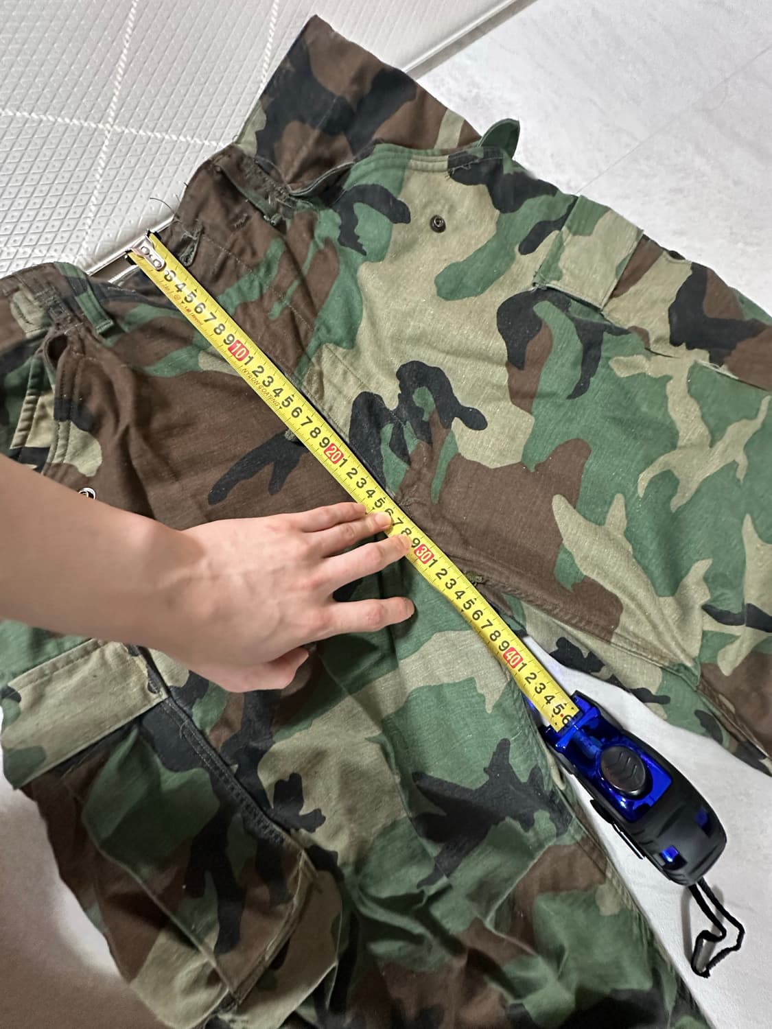 [M] 빈티지 우드랜드 카모팬츠 상품이미지5
