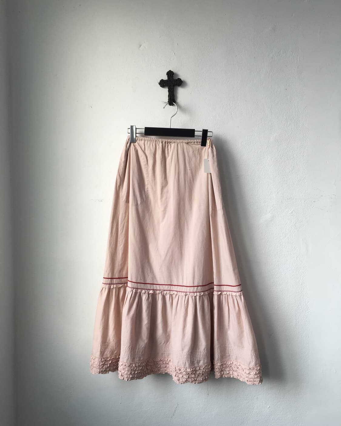 Frill pink skirt 상품이미지1