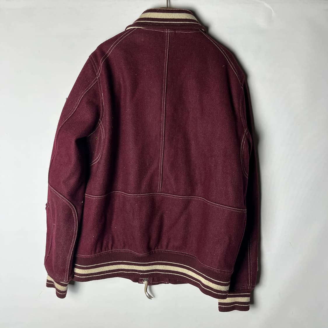 [Avirex] 아비렉스 H.D66 멜튼 울 바시티자켓 상품이미지2