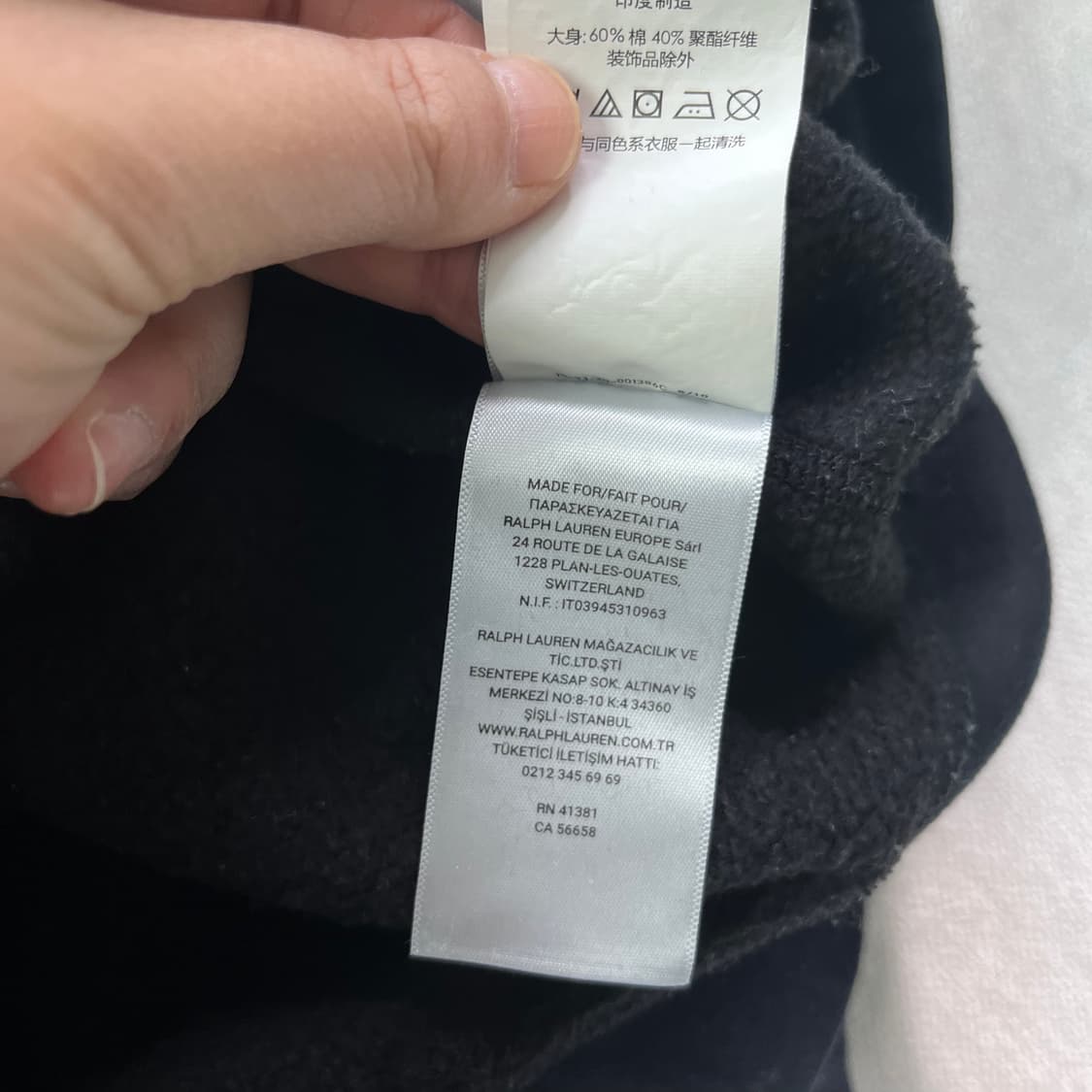 100 폴로 랄프로렌 신형라벨 스몰포니 맨투맨 상품이미지6