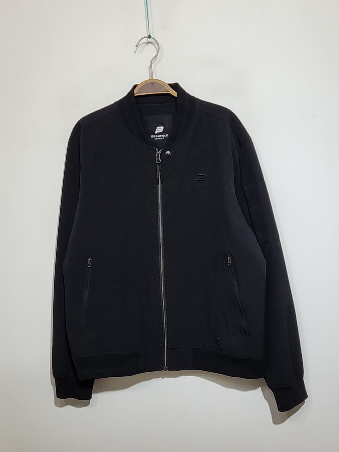 (105) 빈폴 블루종 점퍼 블랙 자켓 캐주얼  상품이미지1
