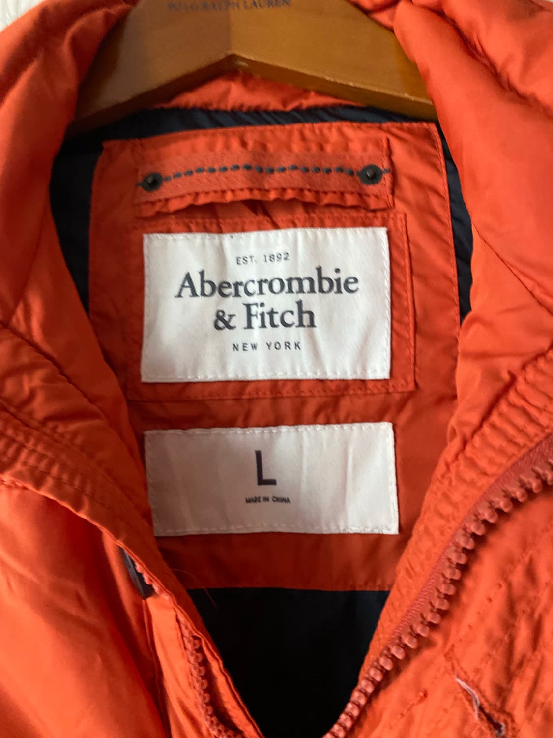 아베크롬비 조끼패딩 L 상품이미지4