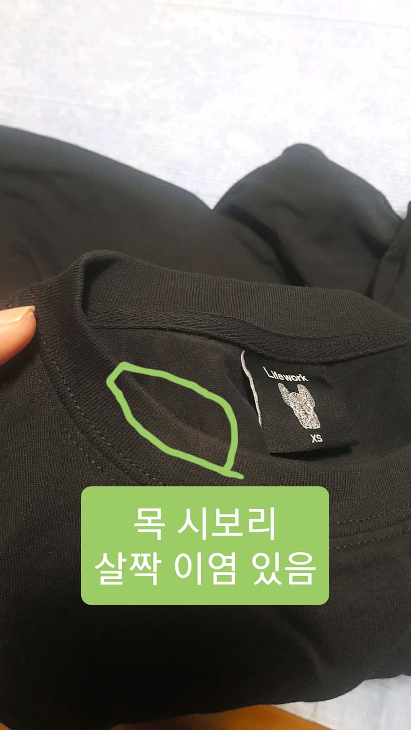 라이프워크 반팔 100 여성77 가슴51 기장65 상품이미지3