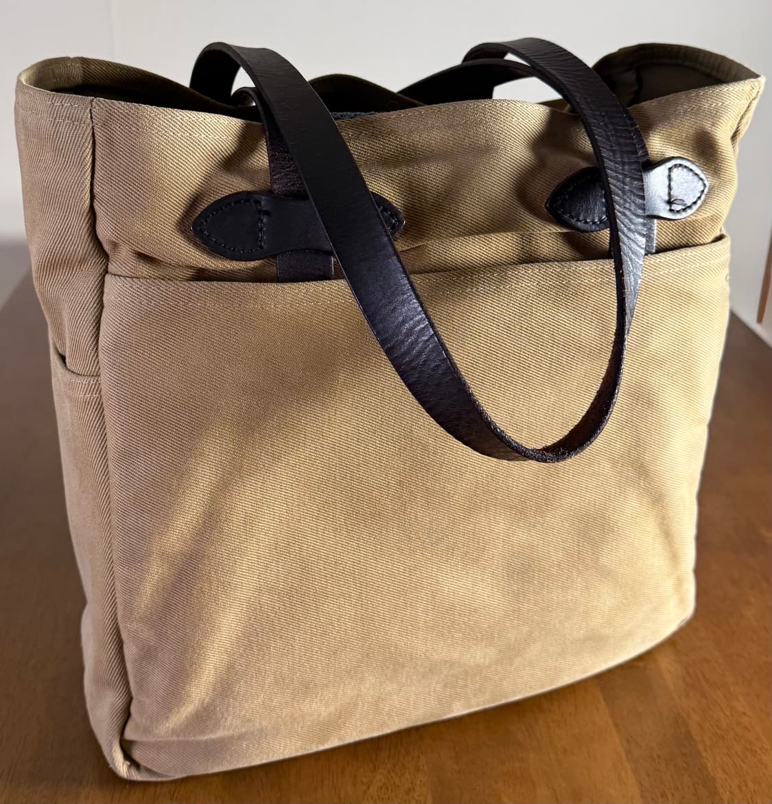 Filson Rugged Twill Open Tote Tan 260급 상품이미지1
