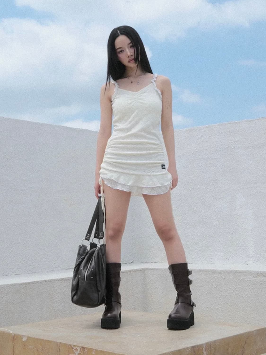 애즈온 블라썸 미니 원피스 새상품 상품이미지1