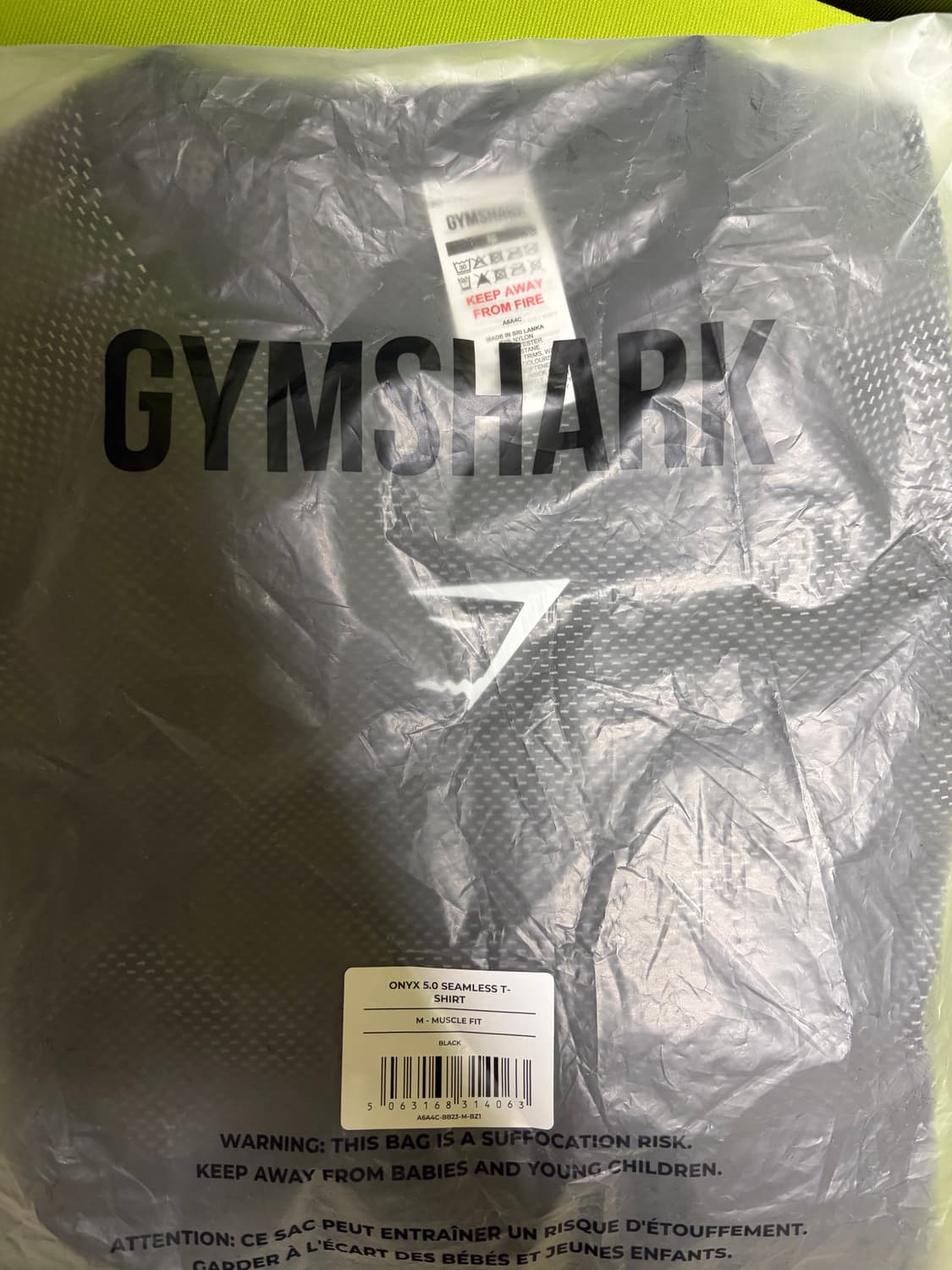 짐샤크 오닉스 블랙 반팔 M,L (새상품) 상품이미지2