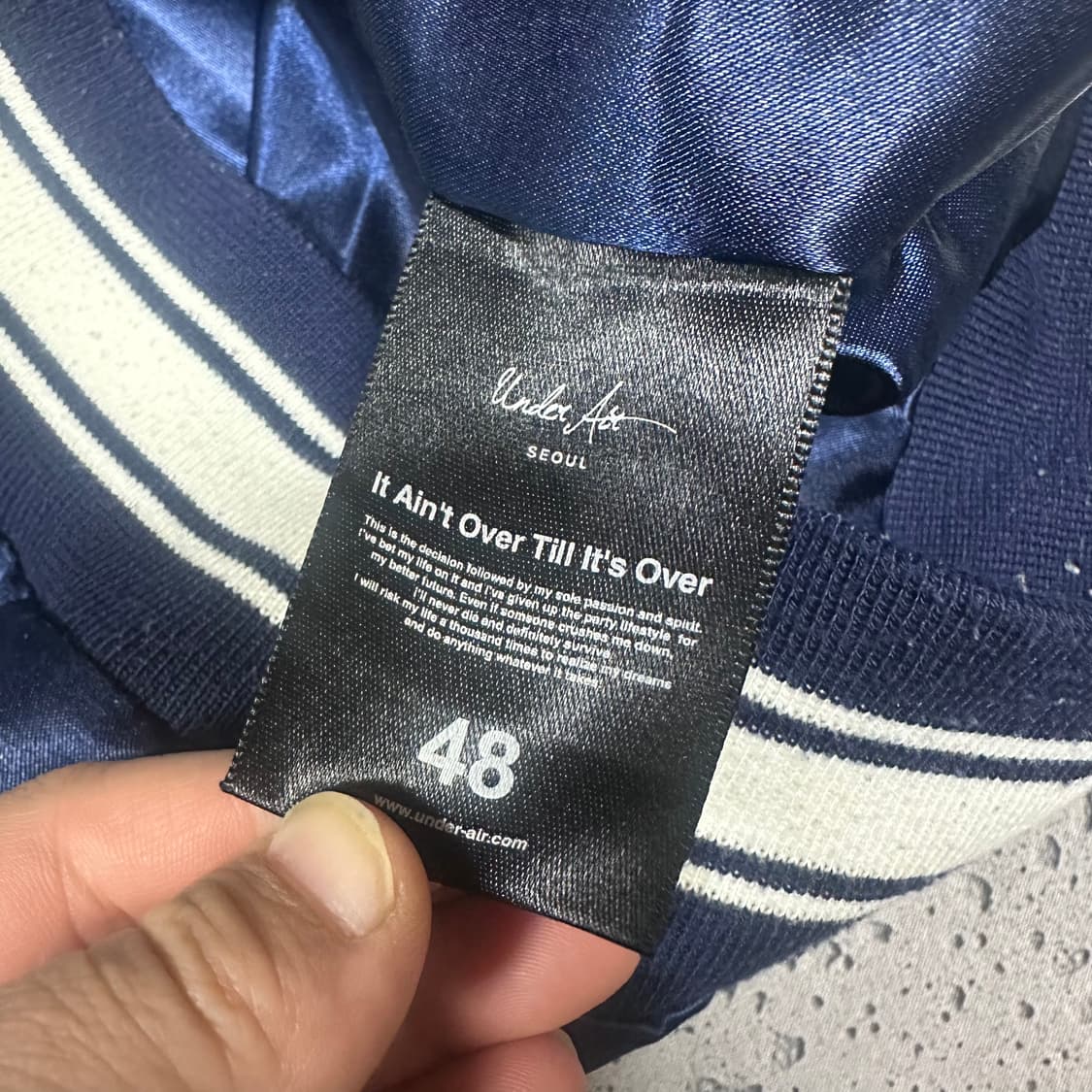 ✨ (바배) 언더에어 사쿠라 벛꽃 스카쟌 자켓 상품이미지4