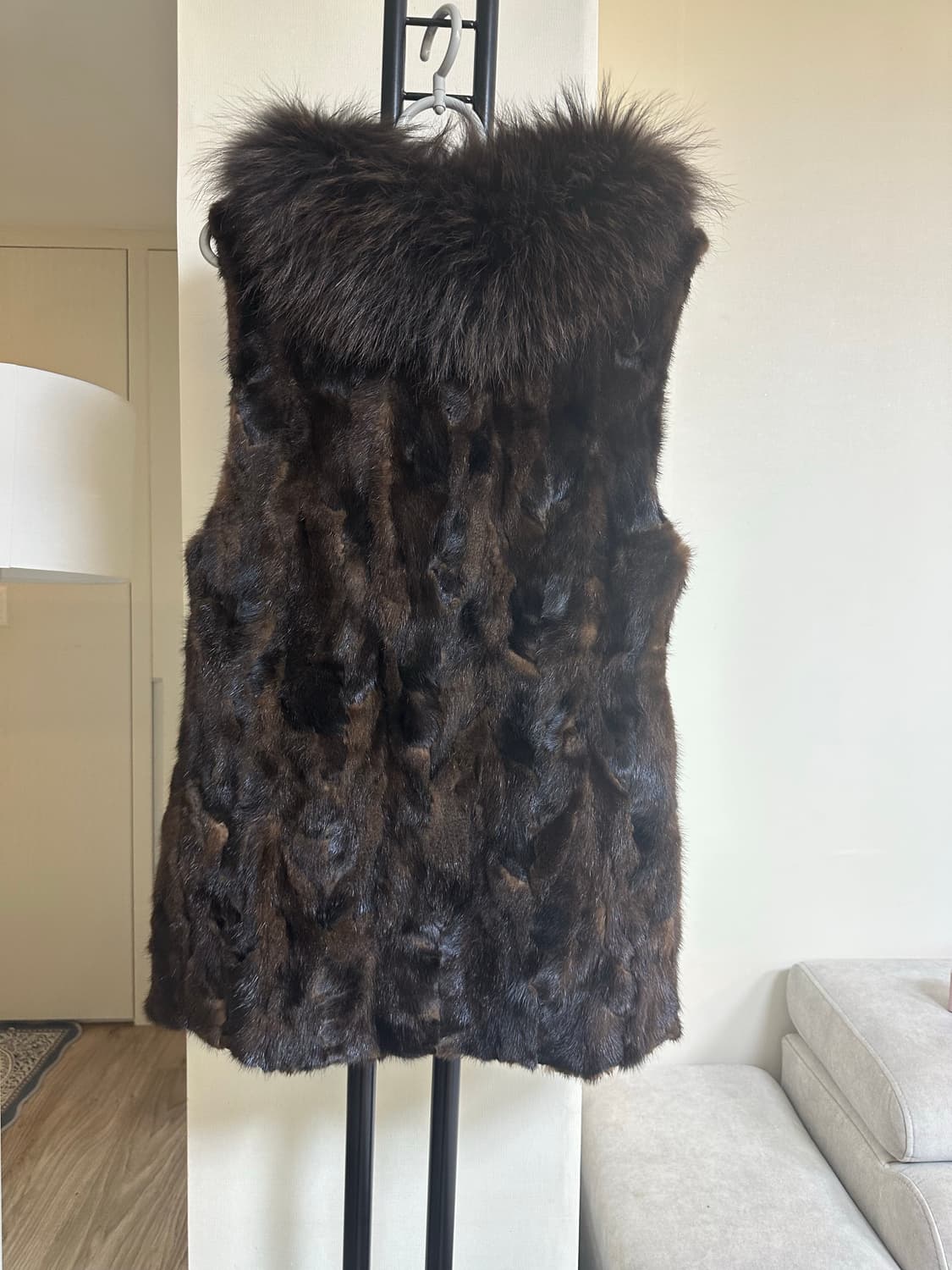 대동모피   밍크  베스트  + 폭스 포인트 -66사이즈 상품이미지5