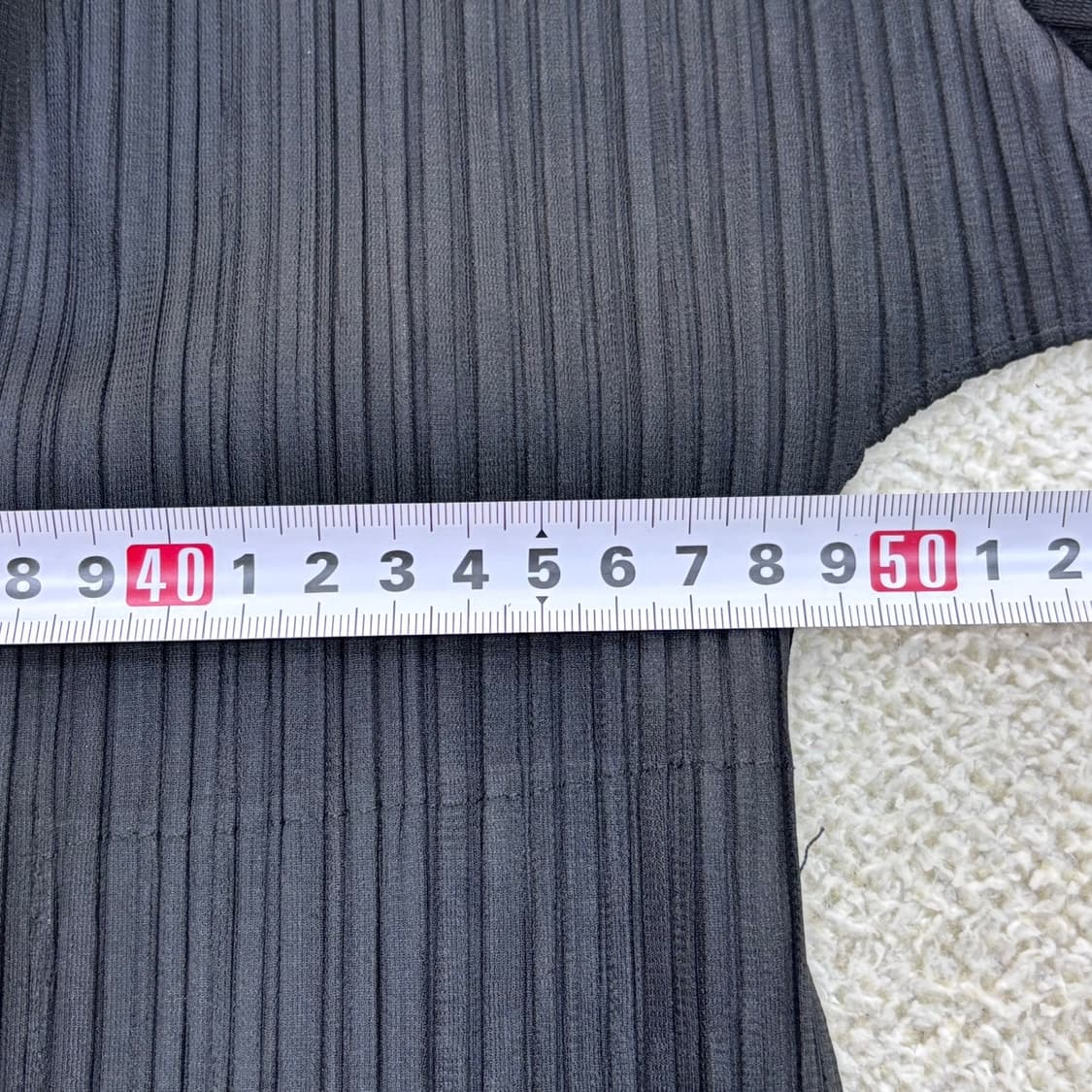 실측확인 플리츠 오픈 가디건 0330E 상품이미지5