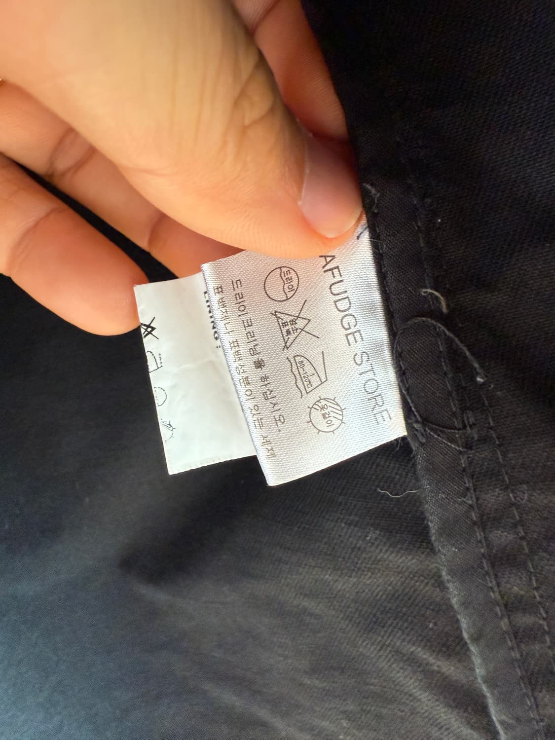 라퍼지스토어(LAFUDGE STORE) 숏 피쉬테일 야상(내피 포함) 상품이미지10