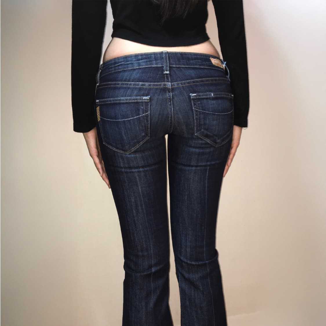 Paige Laurel Canyon 부츠컷 사이즈 24 다크워시 상품이미지1