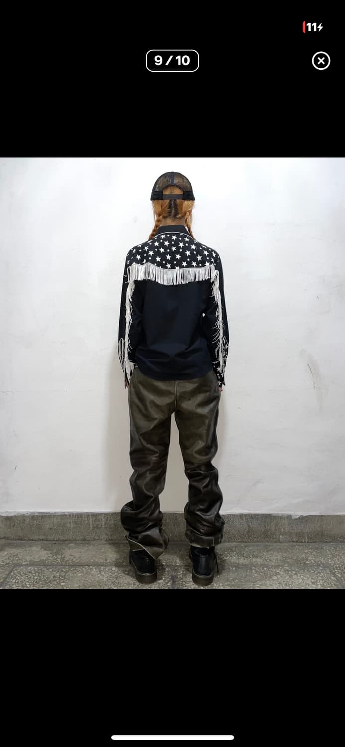 빈티지 웨스턴 별 셔츠 상품이미지4