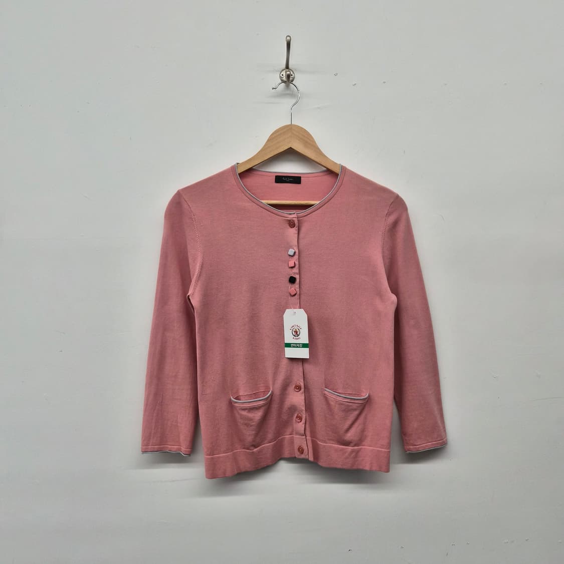 폴스미스 핑크 가디건 니트 여성 S 상품이미지1