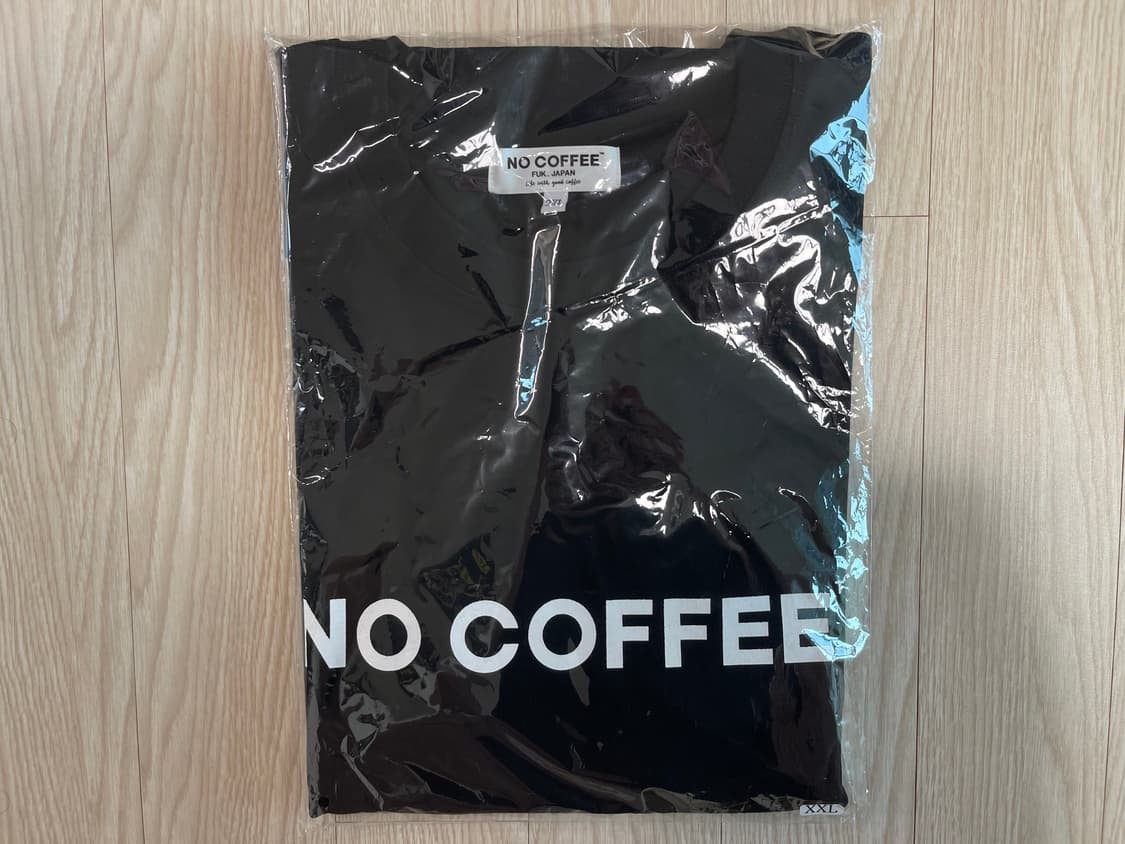 노커피 재팬 로고 티셔츠 NO COFFEE 상품이미지5