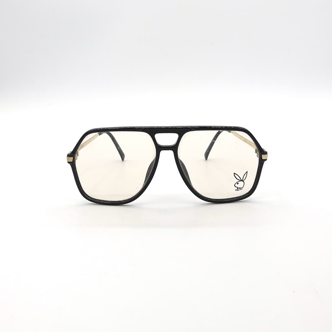 PLAYBOY 플레이보이 투브릿지 보잉 뿔테 메탈 템플 안경 상품이미지2