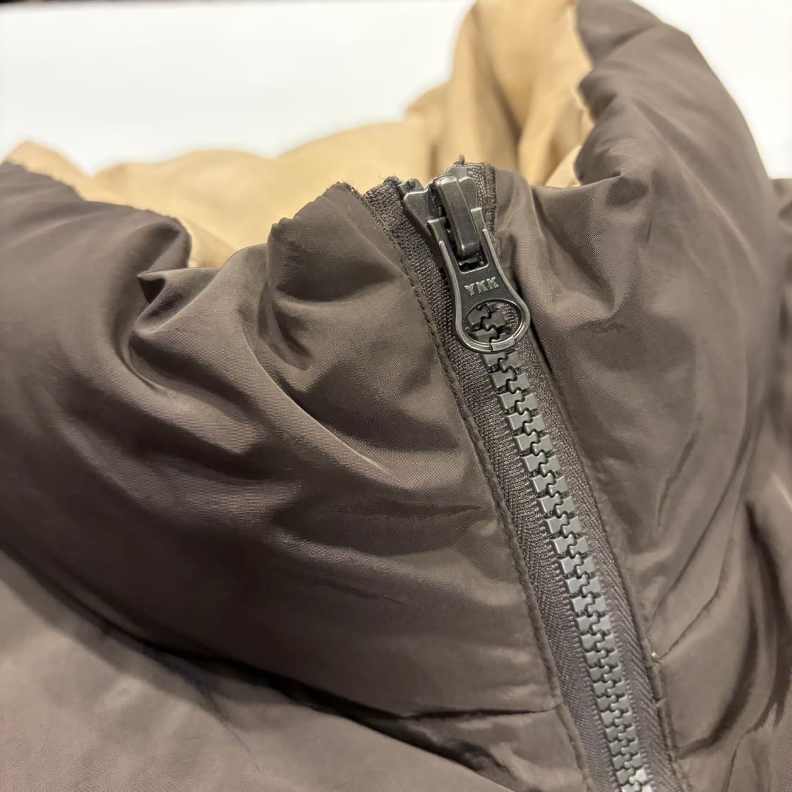 [L] 타미힐피거 올드스쿨 브라운 패딩 조끼 B922 상품이미지4