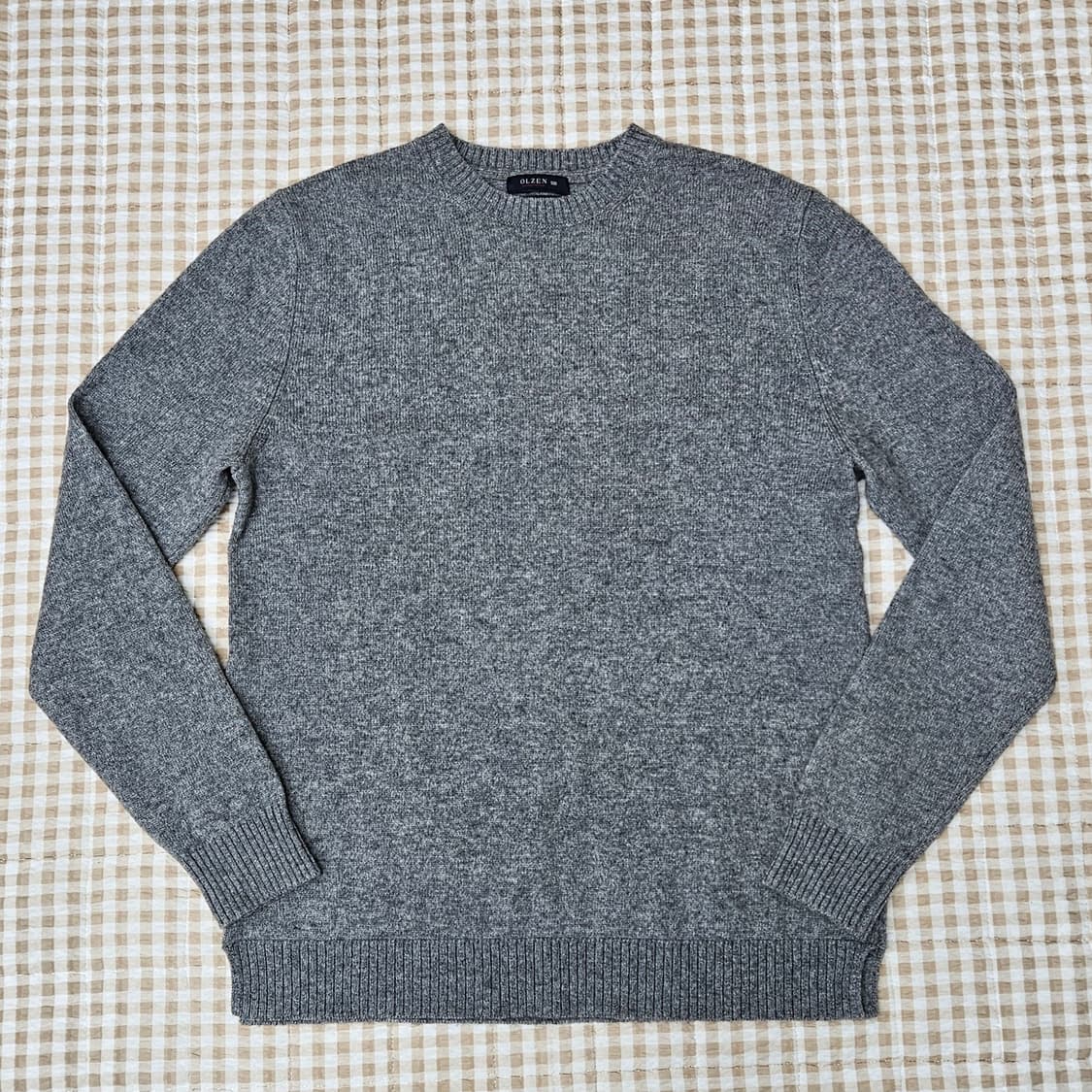 올젠 울 캐시미어 니트 남자100 상품이미지1