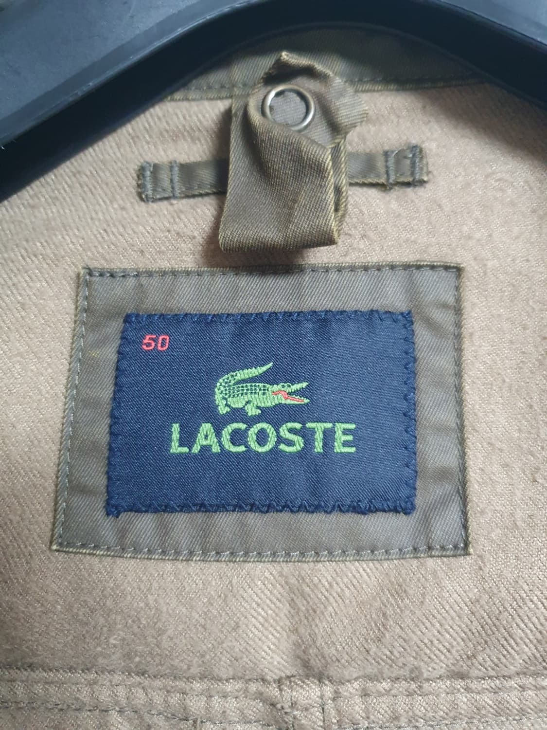 라코스테 멀티포켓 후드 야상 자켓 카키 100 (50) 상품이미지9