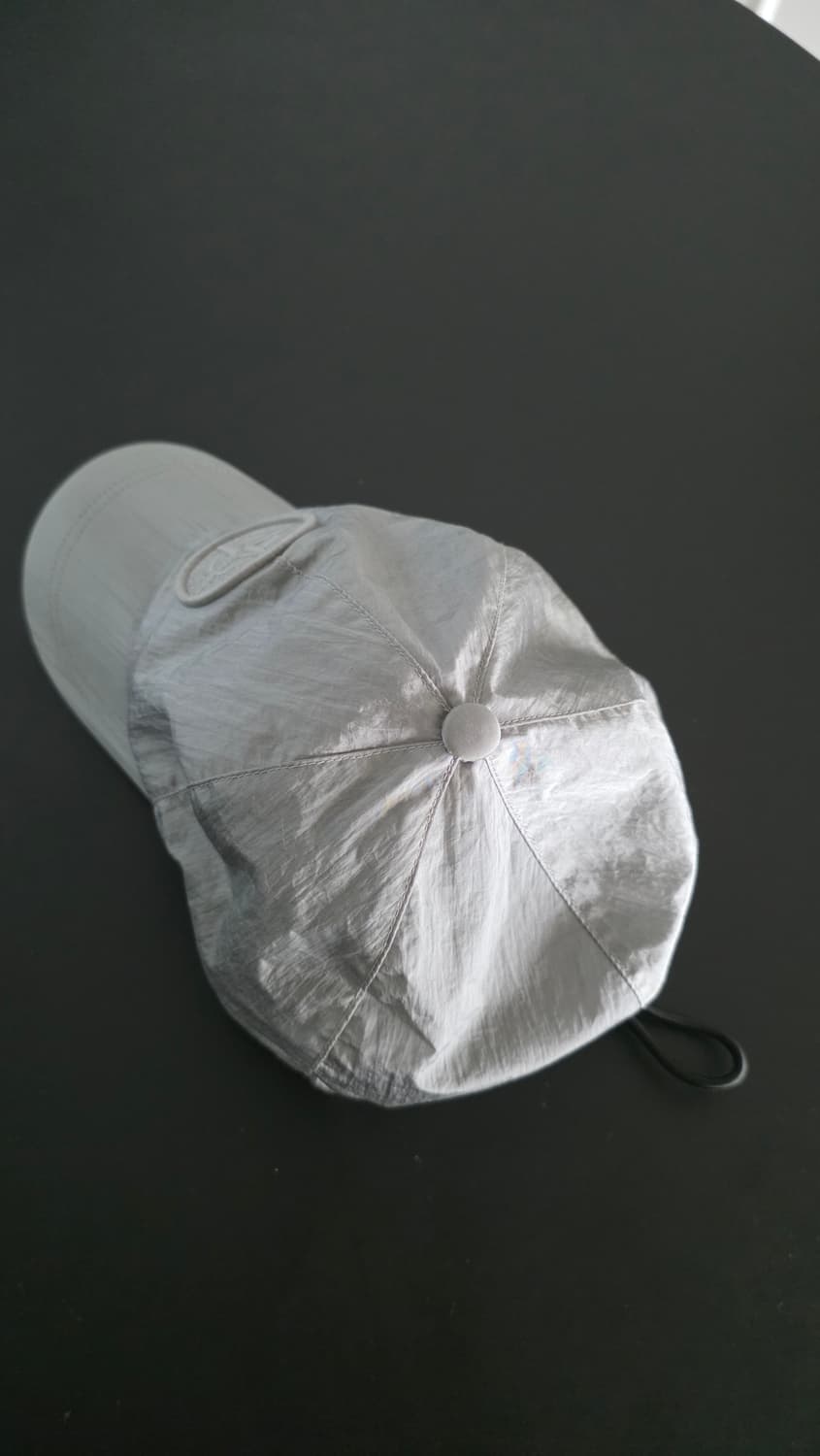 25FW ) XL / 스톤아일랜드 나일론 메탈 볼캡 그레이 상품이미지4