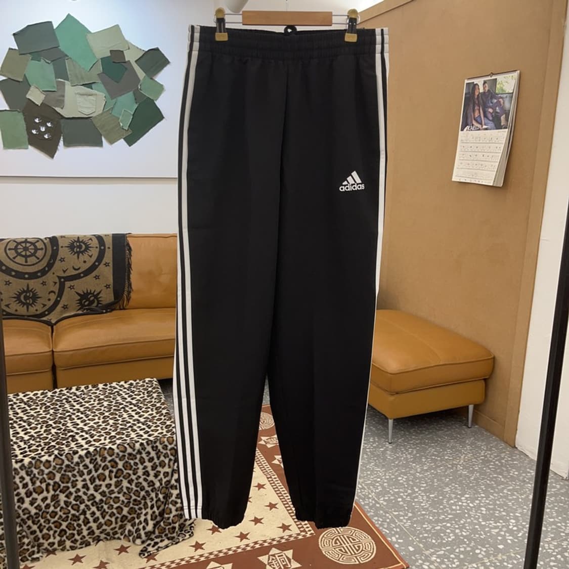 아디다스 빈티지 캐주얼 바람막이 트랙팬츠 L C09194 상품이미지3