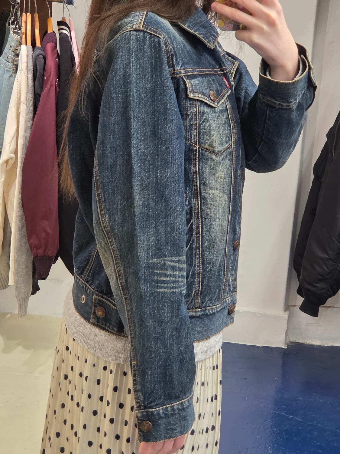 Levis 리바이스 레드탭 지퍼 버튼 데님 자켓 상품이미지3