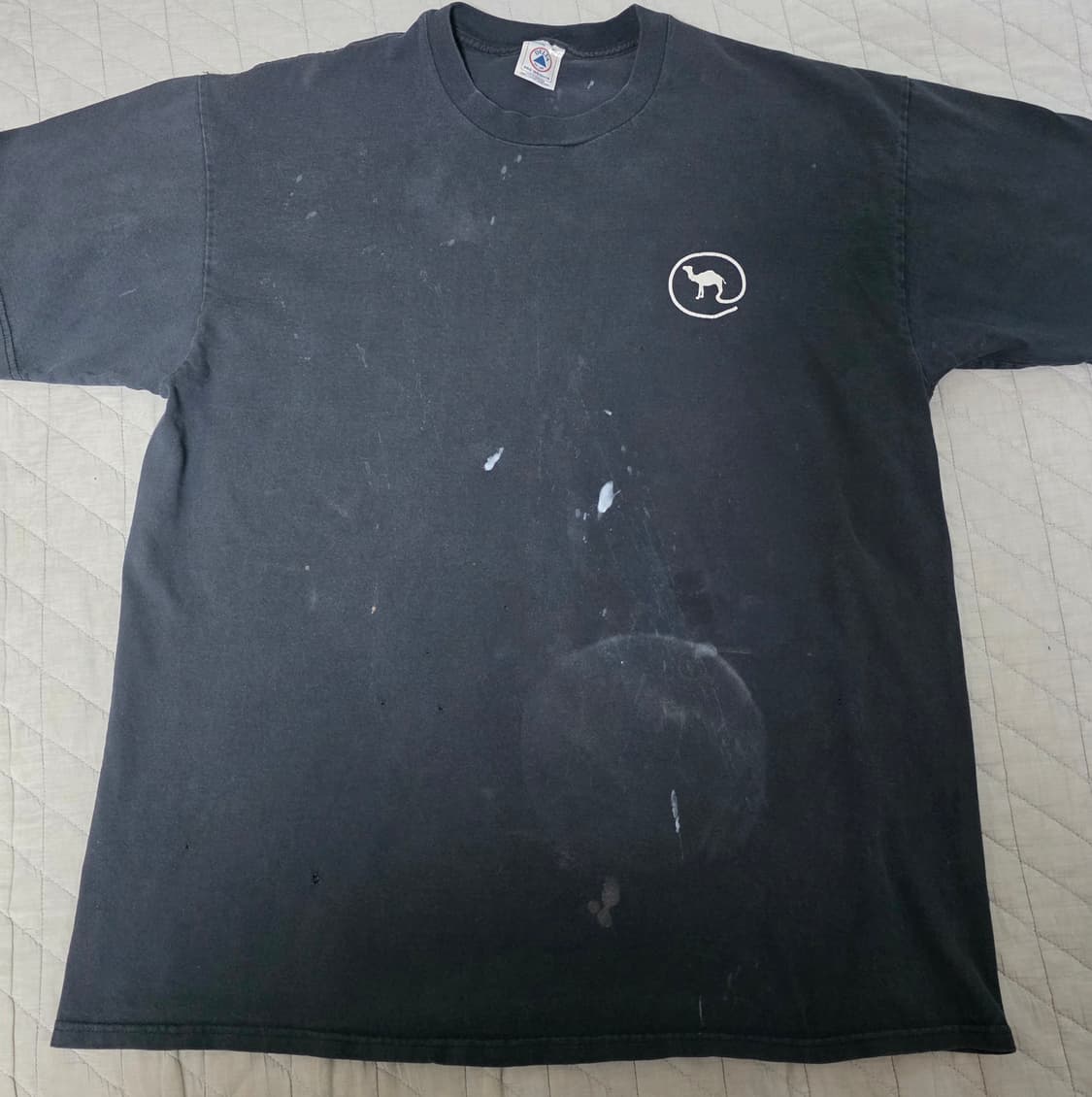 [XL] 90s 카멜 where it's@ 빈티지 티셔츠 ver.트래쉬드 상품이미지4