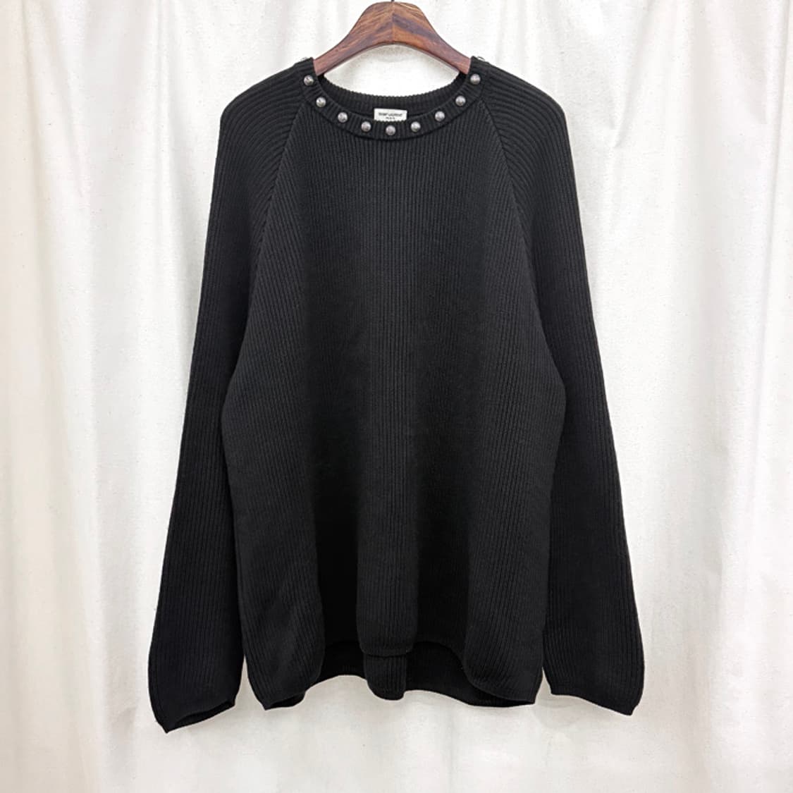 생 로랑 14F/W 스터드 니트 스웨터 상품이미지1