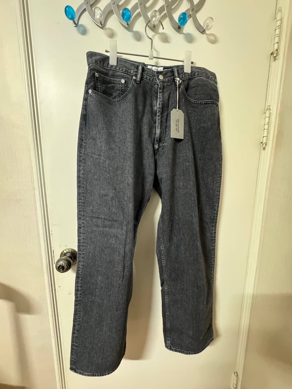 Ends and Means 릴렉스 핏 5 포켓 데님 (washed) 상품이미지1