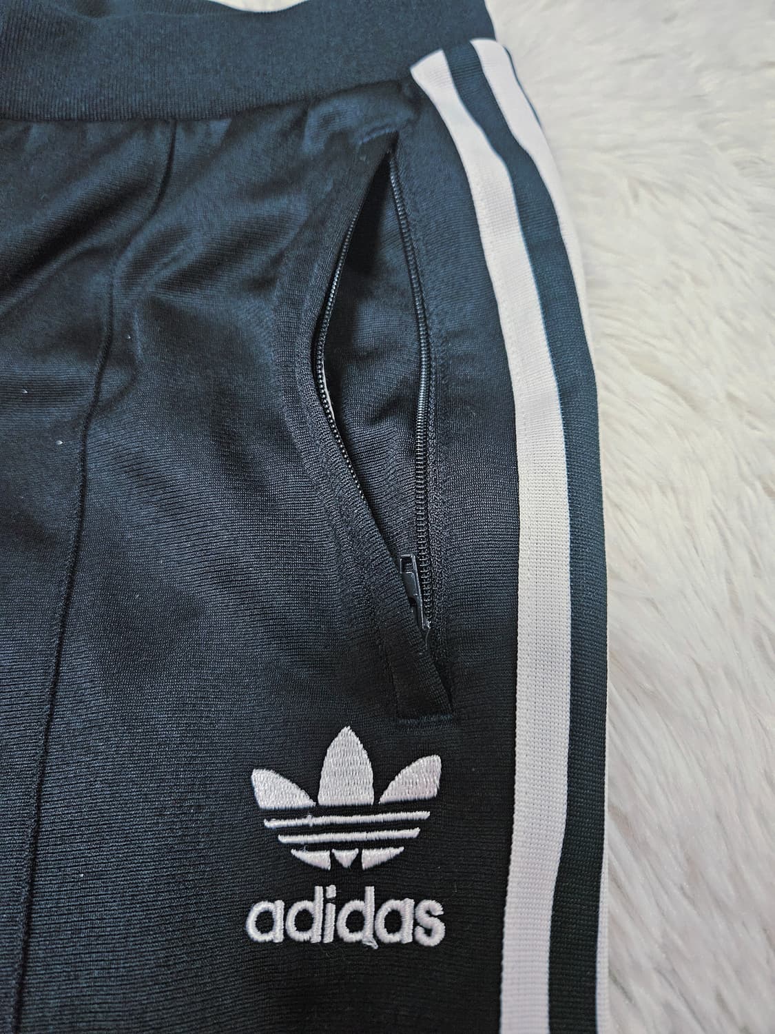 ☆빈티지아디다스☆​[초희귀/Y2K] 07년판 도트 라인 후드 집업&팬츠 상품이미지8