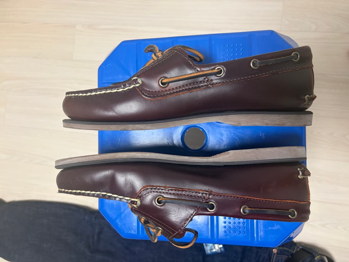 팀버랜드 2아이  보트 슈즈 270 사이즈 새상품 상품이미지4