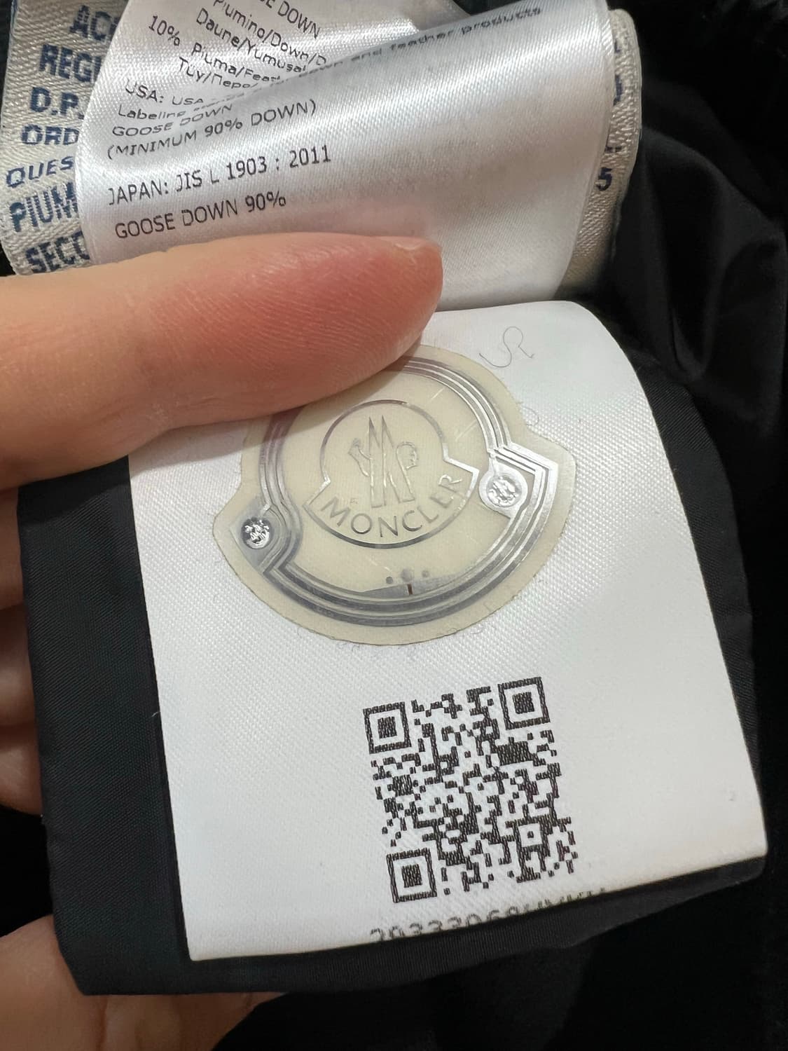 몽클레어 남녀공용니트패딩 S (새상품급) 상품이미지3