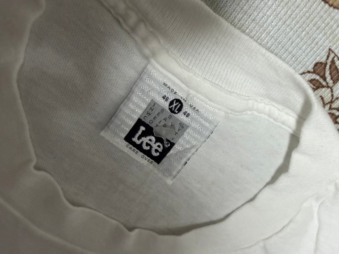 90s USA Lee 그래픽 반팔티 XL 상품이미지3