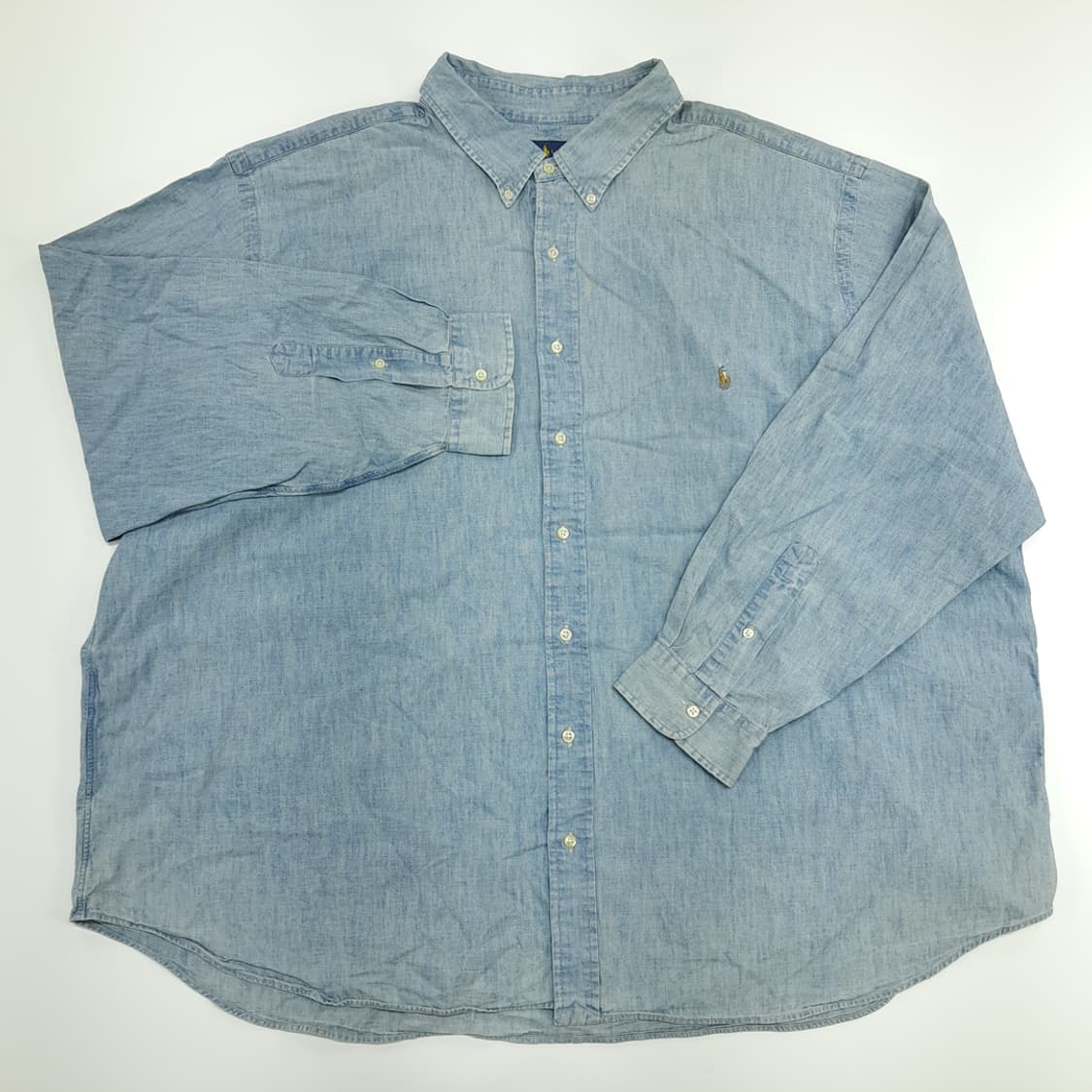 CN740 4XB 폴로 랄프로렌 샴브레이 긴팔 셔츠 남방 상품이미지2