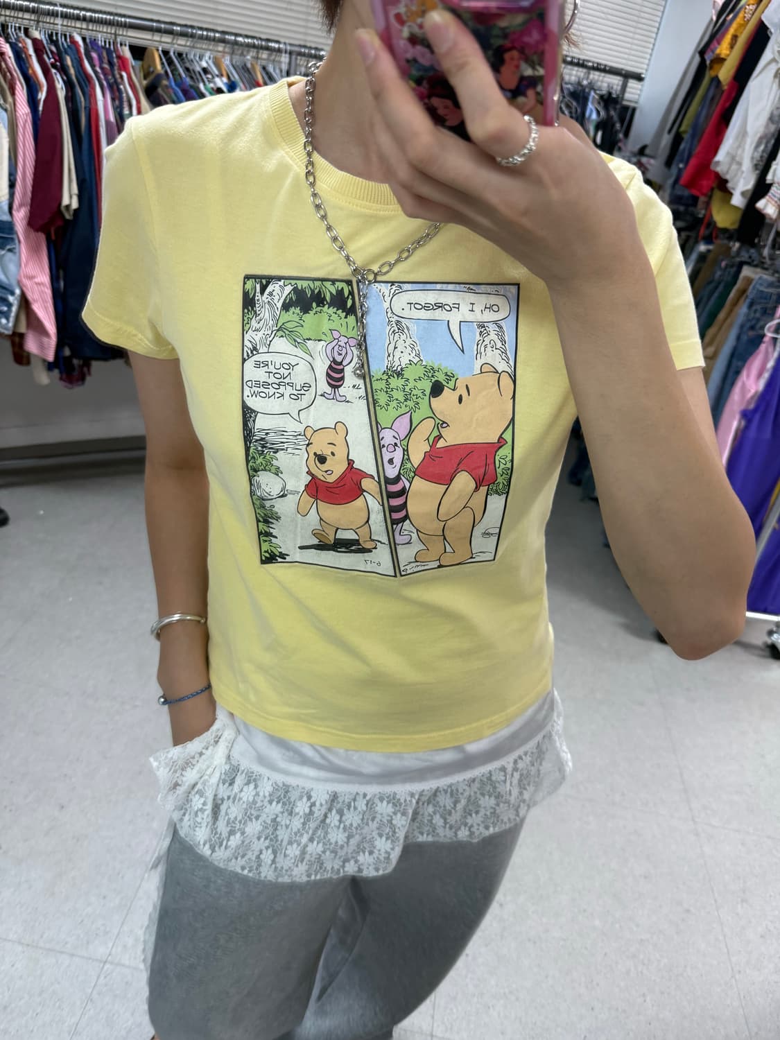 Disney pooh tshirt 디즈니 푸 상품이미지6