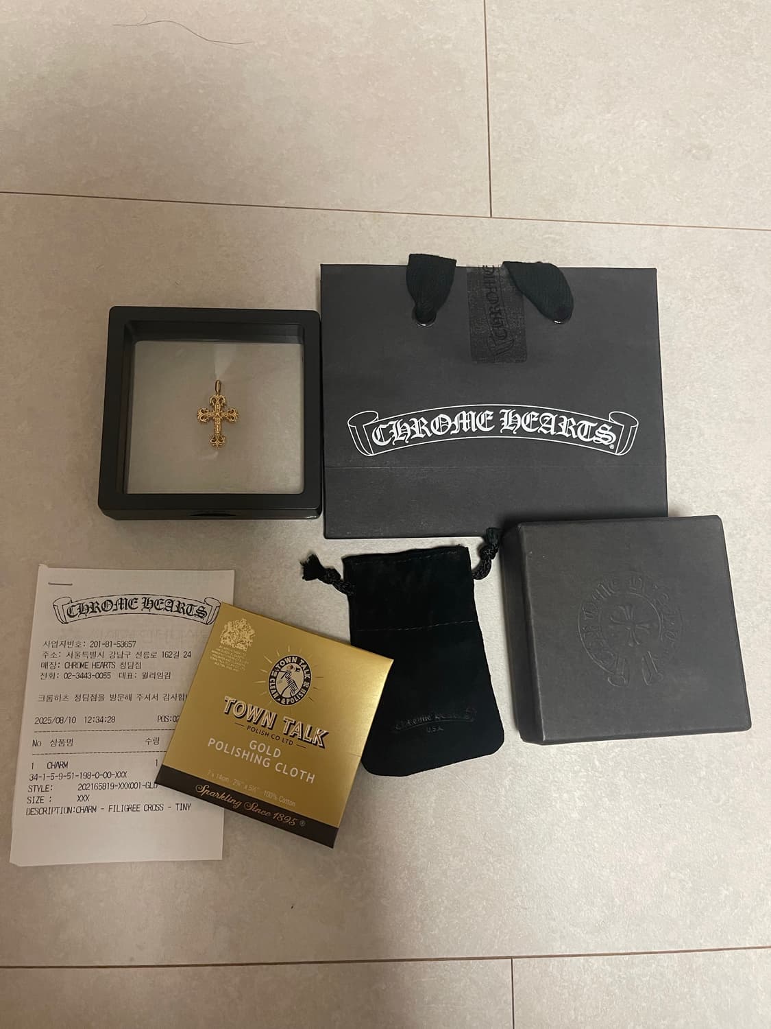 크롬하츠 22k 필리그리 참 상품이미지7