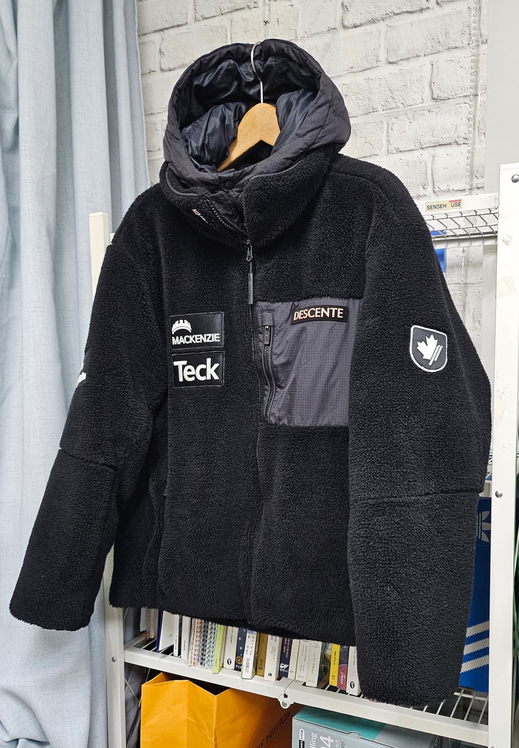 데상트 남성 후리스자켓 105 캐나다 스키크로스 슈퍼 플리스자켓 XD61 상품이미지2