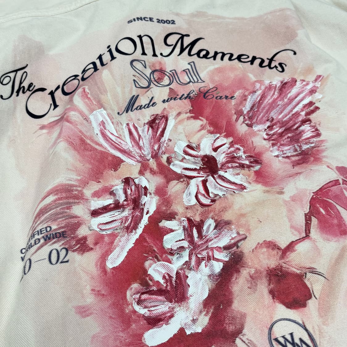 [정품] 우영미 25ss 신상 플라워 데님 셔츠 자켓 46사이즈 상품이미지2