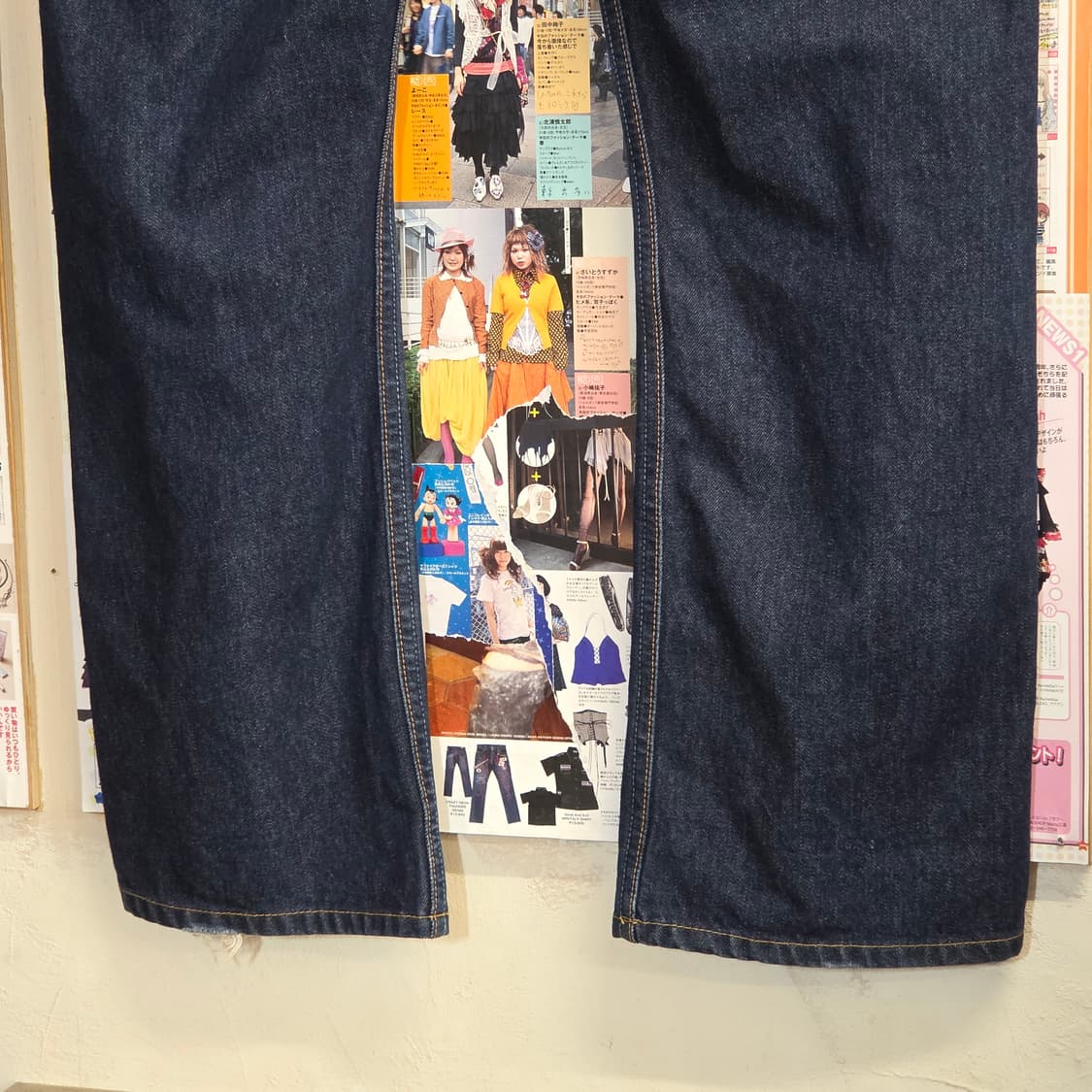 리바이스 523 진청 데님 팬츠 상품이미지5