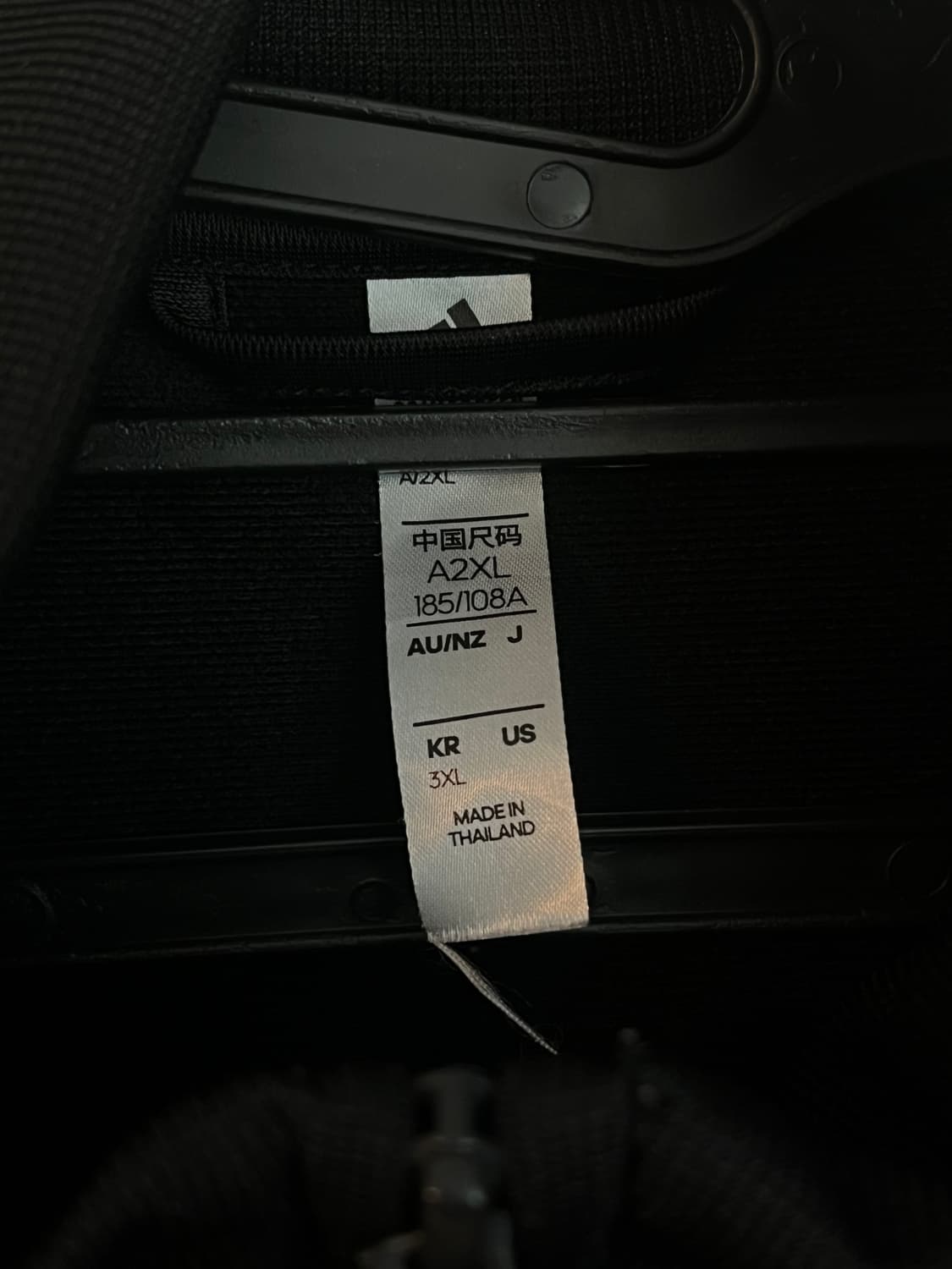 아디다스 져지 블랙 [3XL] 상품이미지4