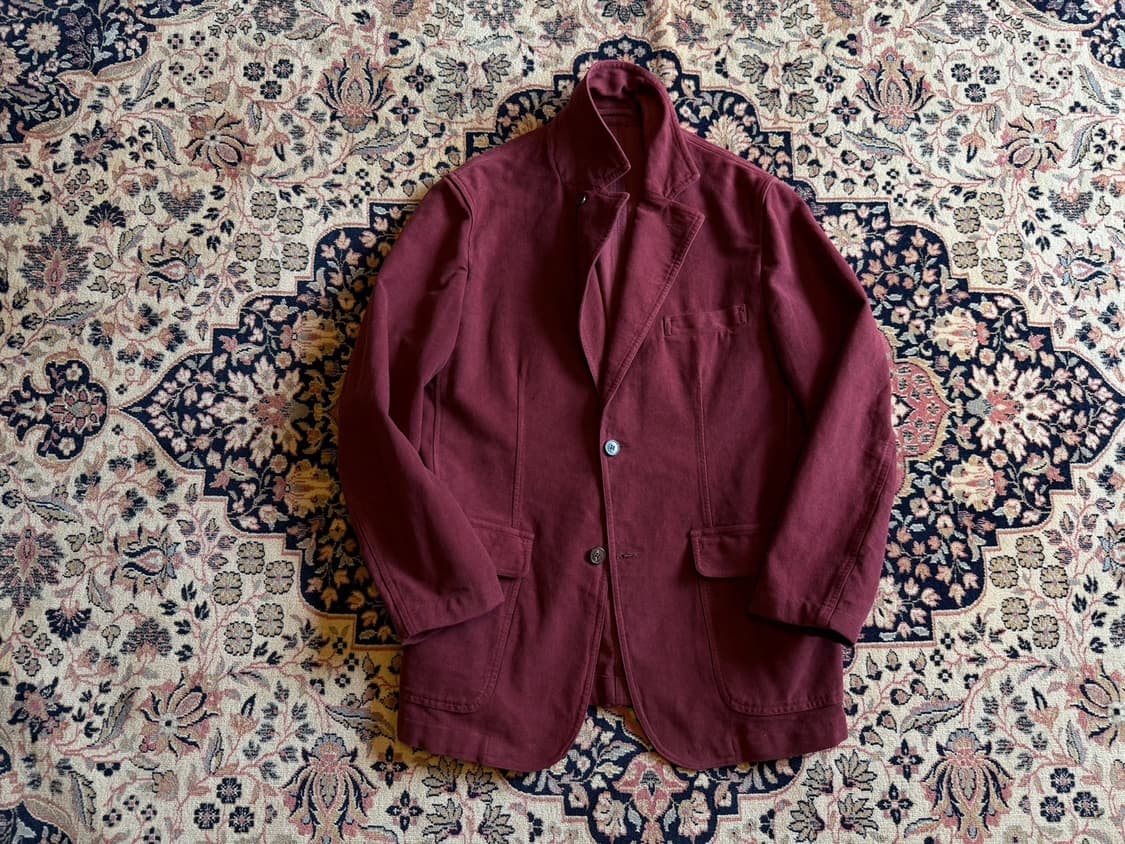 Z제냐 몰스킨 테일러드 자켓 100 상품이미지3