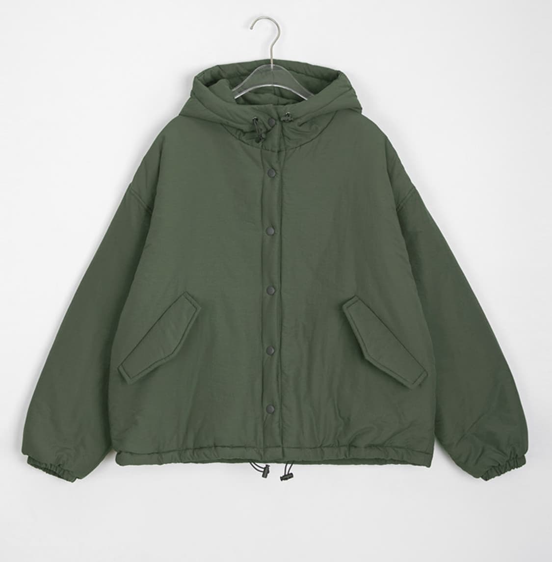 Vintage 바드리 패딩 점퍼 (카키) 상품이미지1