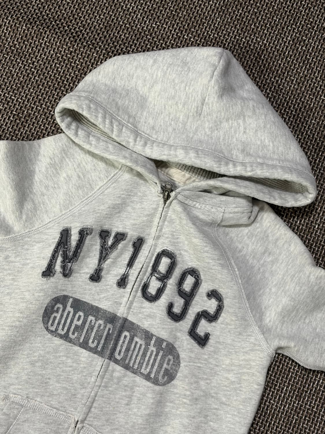 아베크롬비 그레이 후드집업  상품이미지1