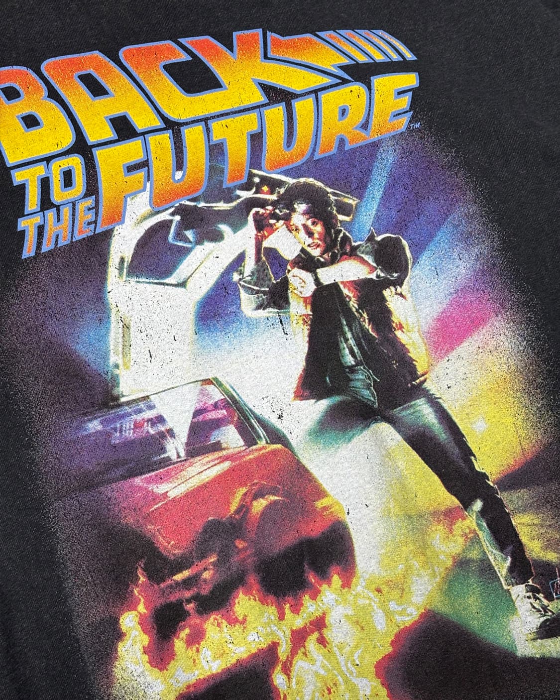 일본빈티지 GU X BACK TO THE FUTURE 콜라보 티셔츠 상품이미지4