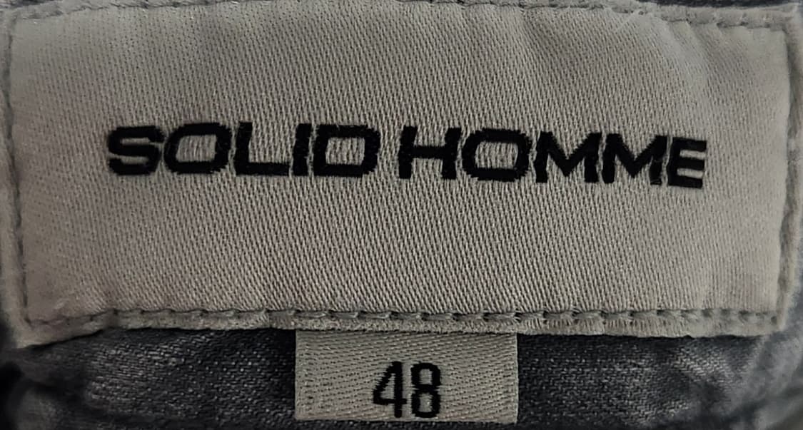 솔리드옴므 워싱 데님 청바지 48 (30추천해요) 상품이미지3