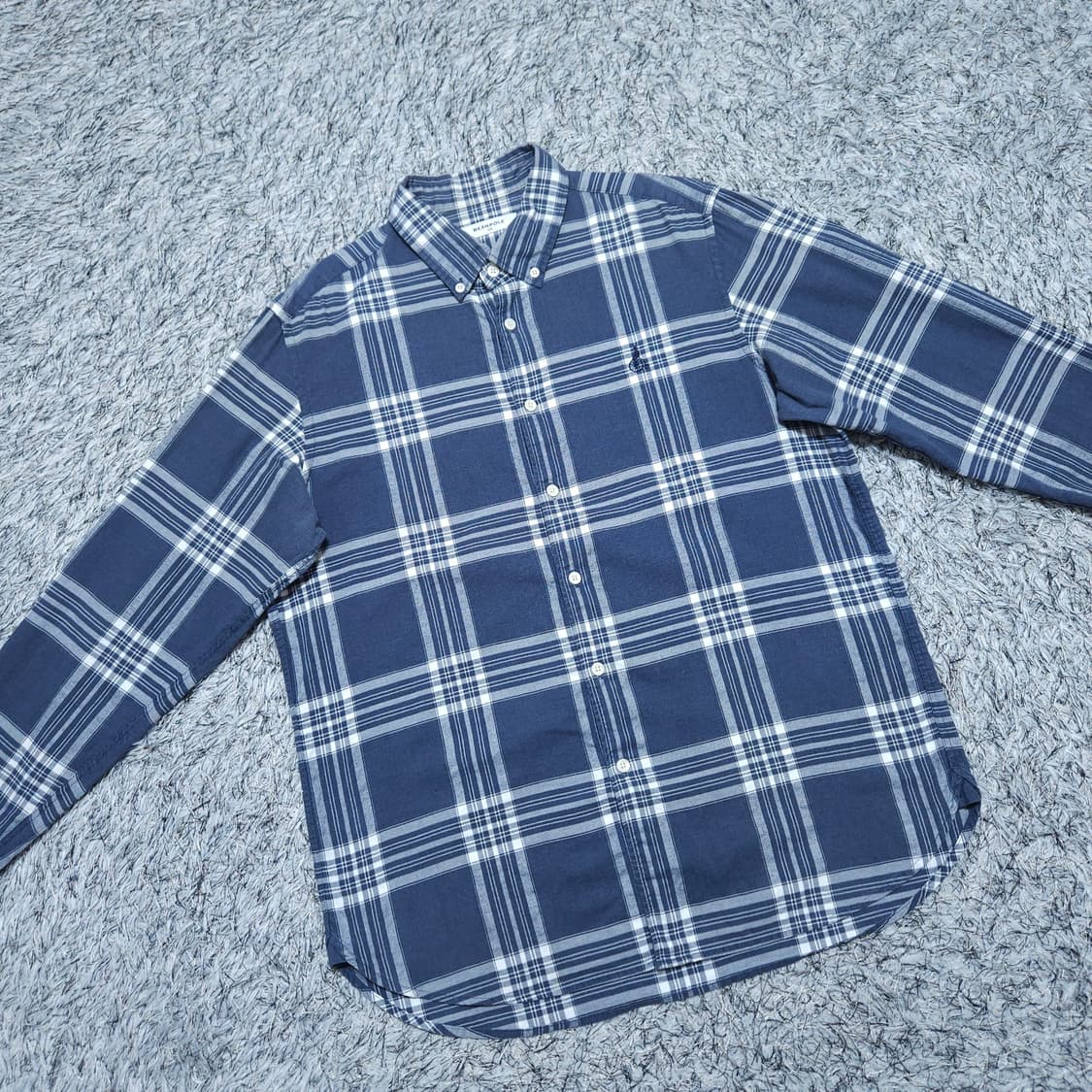 빈폴)105 남자 체크남방셔츠 / 왕눈이샵 상품이미지2